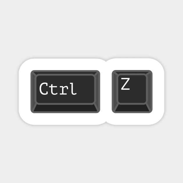 Ctrl Z Magnet by Reoryta