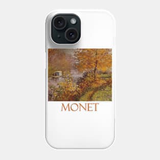 The Studio Boat by Claude Monet Phone Case