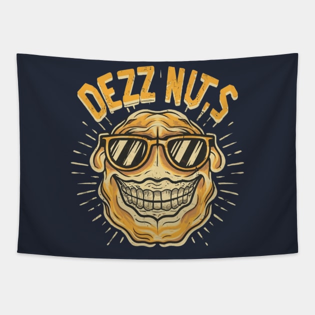 The Coll of Deez Nuts! Tapestry by Aldrvnd