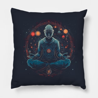 meditator OM Pillow