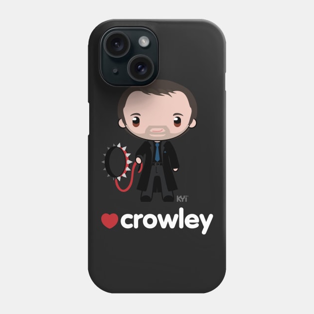 Love Crowley - Supernatural Phone Case by KYi
