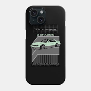 Silvia S13 (seafoam green) Phone Case