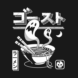 Ghost Ramen (White) T-Shirt