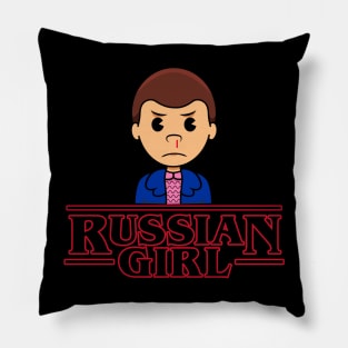ELEVEN the Russian Girl Pillow
