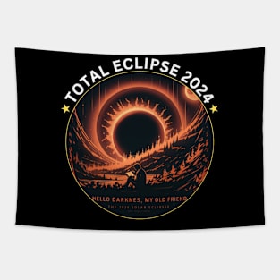 TOTAL ECLIPSE READING BOOKS BY THE RIVER 2024 Tapestry