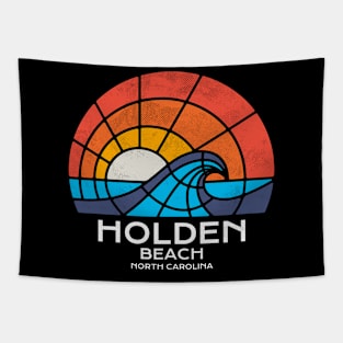 Holden Beach, NC Stained Glass Memories Tapestry