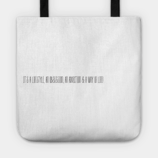 Running Is Not A Hobby Tote