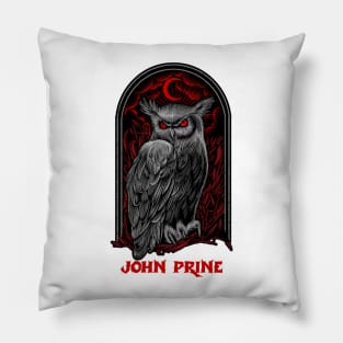 The Moon Owl John Prine Pillow