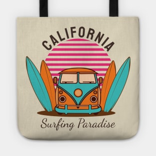 california surfing paradise Tote