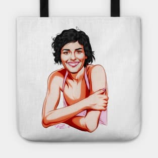 Audrey Tautou - An illustration by Paul Cemmick Tote