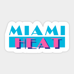 Miami Heat Stickers Teepublic