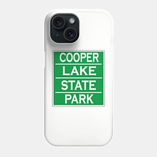 COOPER LAKE STATE PARK Phone Case