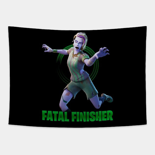Fatal Finisher Tapestry by fitripe