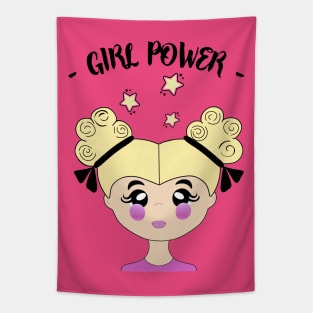 STAR Girl Power Quotes Tapestry