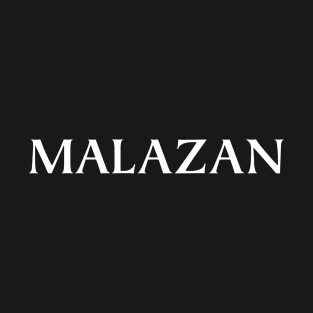 Malazan Simple White T-Shirt