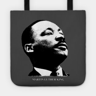 Martin Luther King Portrait Pop Art Tote