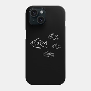 T-Shirt Design Animals Fish Phone Case