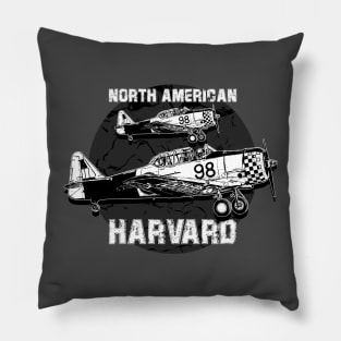 North American Harvard old training aircraft Pillow