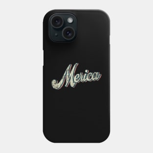 Merica Vintage Retro Style 4th Of July Shirt Phone Case