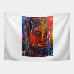 Miss loopy loops Tapestry