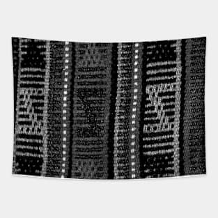 black white abstract minimal minimalistic stylish modern texture antique carpet photo, For custom orders please DM me. Tapestry