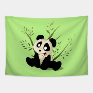 Innocent Panda Tapestry