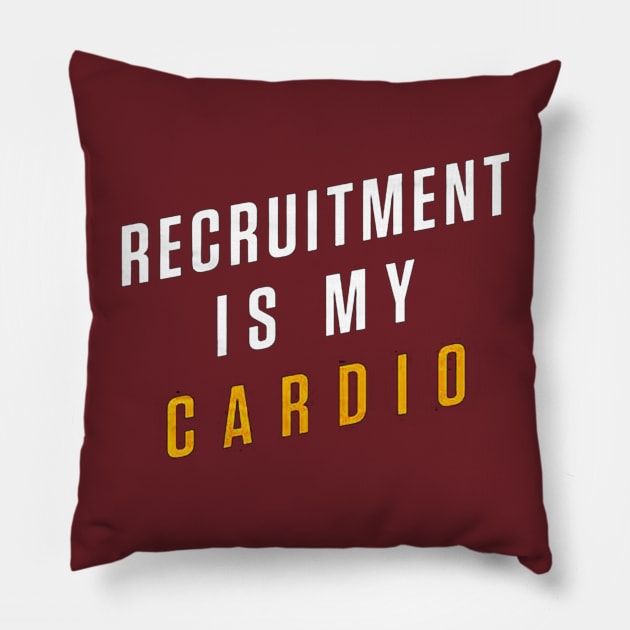 Recruiter Pillow by dotanstav