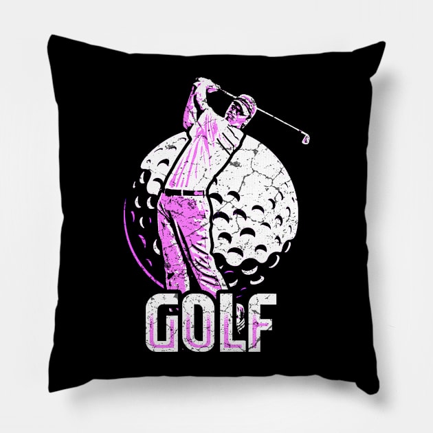 Golf Pillow by Mila46