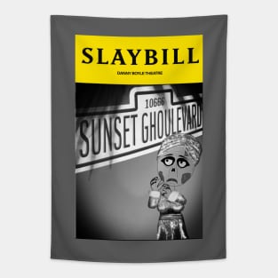 Broadway Zombie Sunset Ghoulevard Slaybill Tapestry