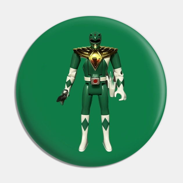 Green Ranger Auto Morphin Pin by TB Toycast