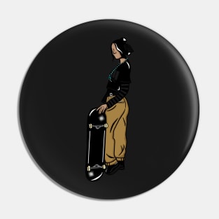 Dine skater Pin