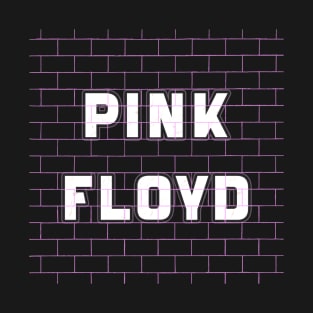 VINTAGE PINK TEXT ART (PINK FLOYD) T-Shirt