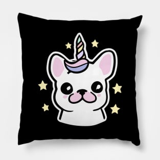 French Bulldog Unicorn Dog Owner Frenchie Dog Father Mom Dad Pillow