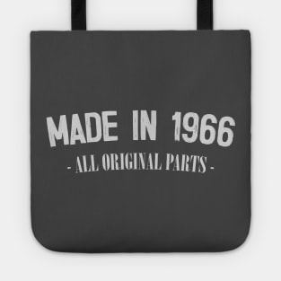 Made In 1966 - Original Birthday Gift Tote