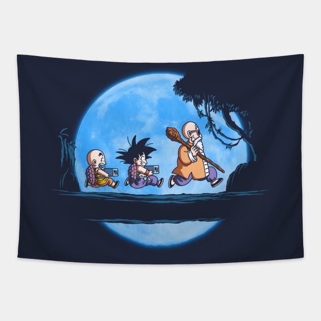 Milk Moon Tapestry by Barbadifuoco