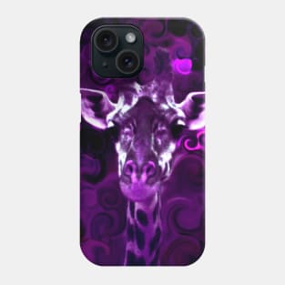 Closeup Purple Phone Case