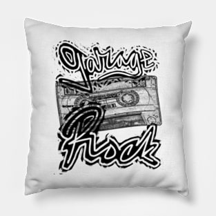 Garage rock Pillow