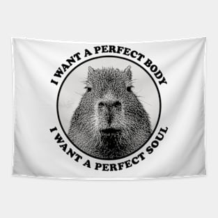 Meme Capybara Meme Tapestry