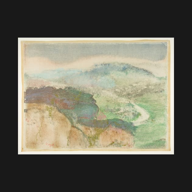 Landscape by EdgarDegas