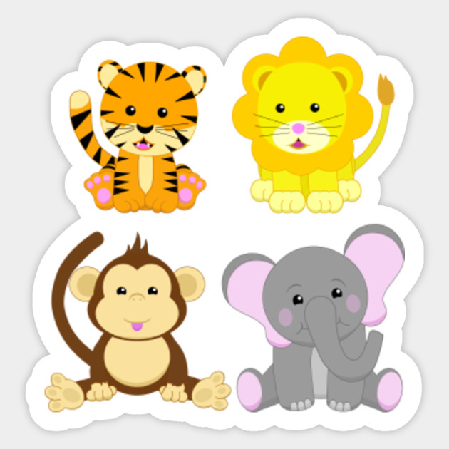 Baby Animal Pals - Animals - Sticker