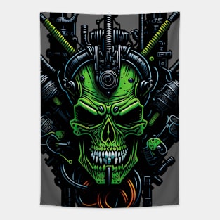 Cyborg Heads S02 D37 Tapestry