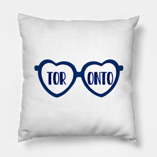 toronto sunglasses Pillow