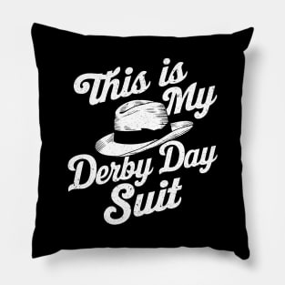 Derby Day 2024 Horse Racing, This Is My Derby Day Suit Pillow
