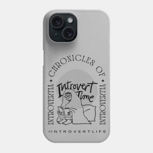 Chronicles of Introvertia greyscale Phone Case