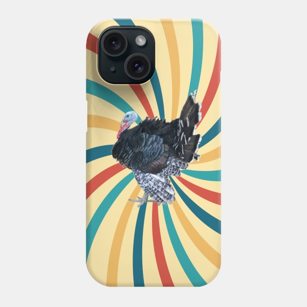 Turkey Huynosis Spiral rooster Hypnotic trance Phone Case by BurunduXX-Factory