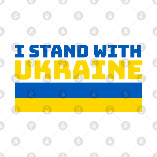 I STAND WITH SUPPORT UKRAINE by Rezall Revolution