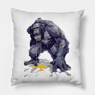 Ape Skating 92011 Pillow