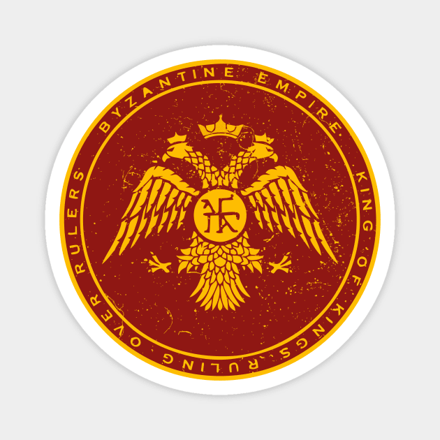 Byzantine Empire Flag Symbol Magnet by Virly