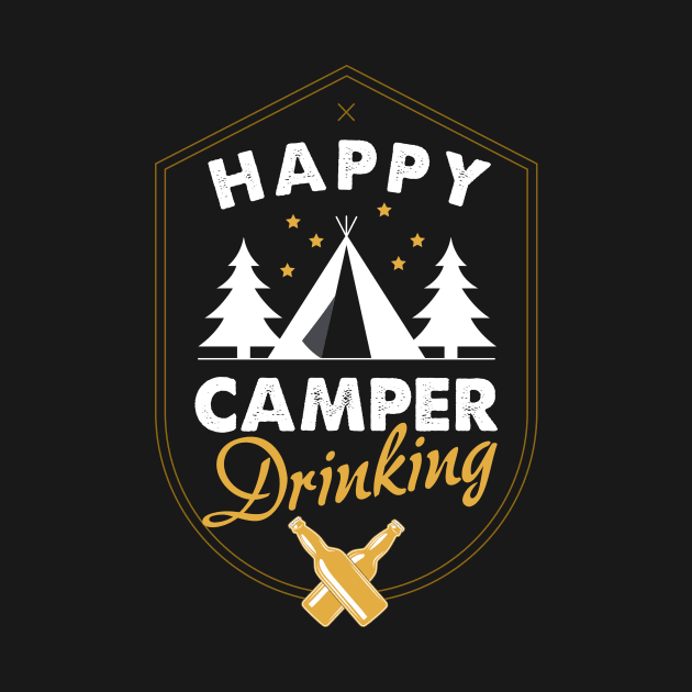 Happy Camper | Happy Camper Shirt | Happy Camper TShirt | Happy Camper T shirt | Happy Camper Tee | Happy Camper Tee Shirt | Camper Gifts by johnii1422