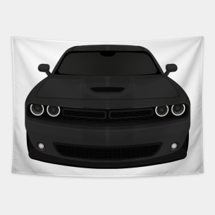 Challenger Dark-grey + Stripes Tapestry